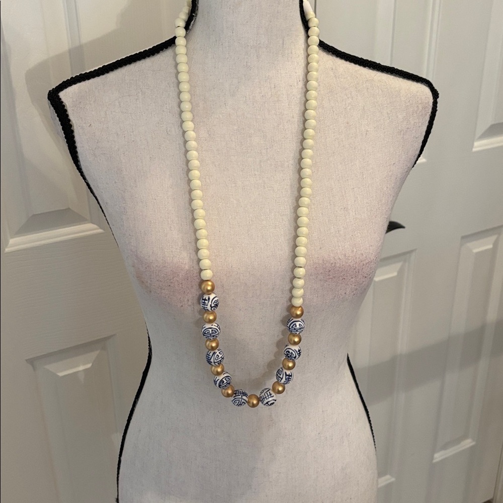 Michelle McDowell Cream Quinn Necklace